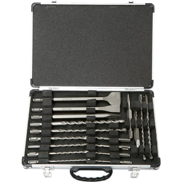 Makita Bohrer-Meißelset D-42444 SDS+, 17-teilig, Meißel- & Bohrer-Satz
