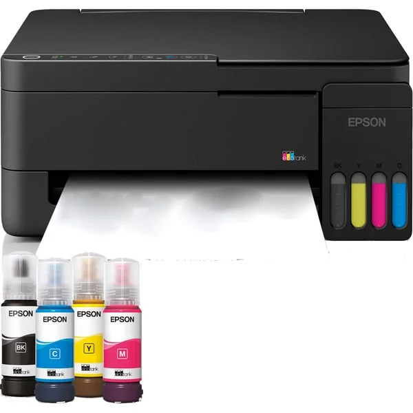 Epson EcoTank ET-2912, Multifunktionsdrucker (schwarz, USB, WLAN, Scan, Kopie)