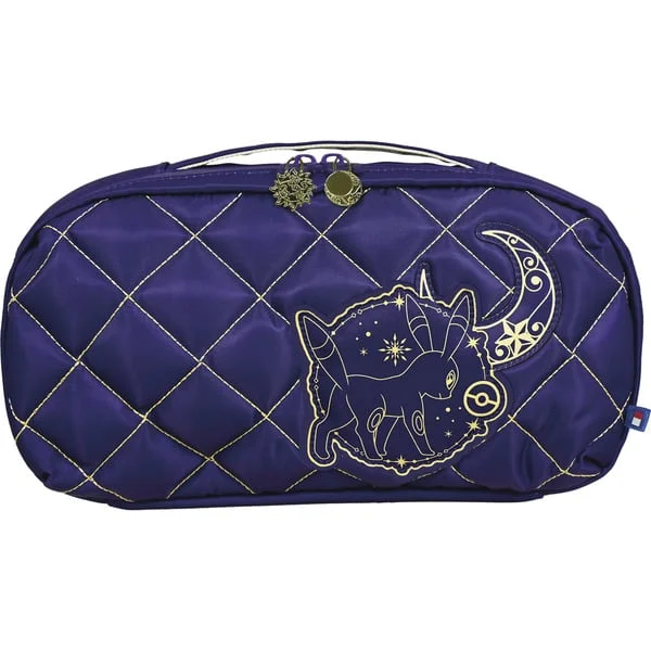 HORI Gesteppte Tragetasche (Psiana und Nachtara) (violett/gold, für Nintendo Switch 2 / Switch / Switch OLED)