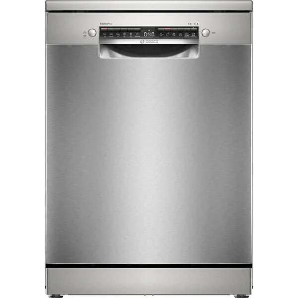 Bosch SMS4EVI08E Serie 4, Spülmaschine (edelstahl (gebürstet), 60 cm, Home Connect)