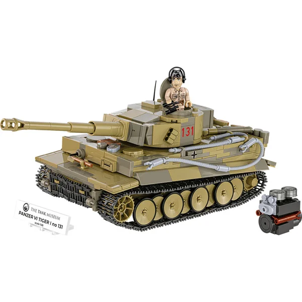 COBI Panzer VI Tiger I no 131, Konstruktionsspielzeug (Maßstab 1:35)