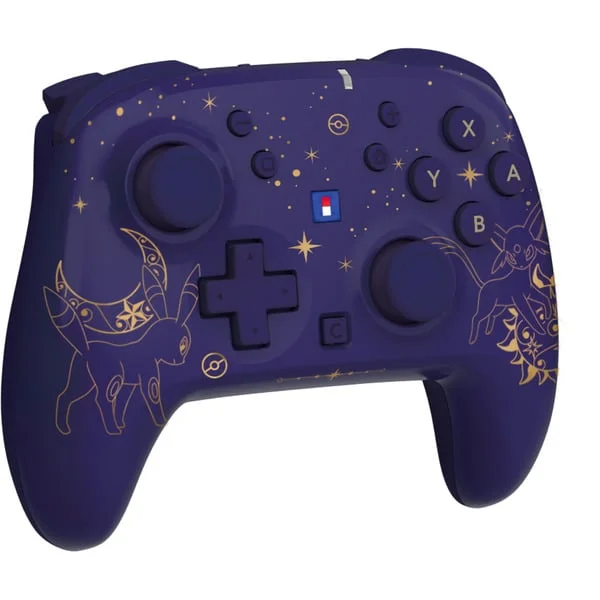 HORI HORIPAD Turbo (Psiana und Nachtara), Gamepad (dunkelviolett/gold, Nintendo Switch 2)