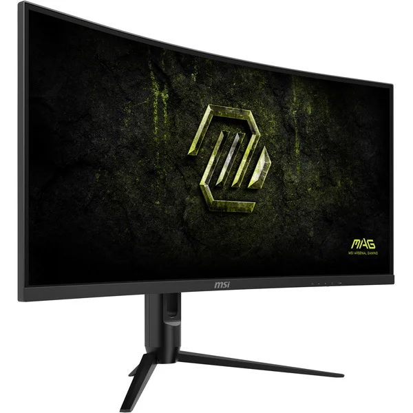 MSI MAG 342CQRFDE E20, Gaming-Monitor (86.4 cm (34 Zoll), schwarz, UWQHD, Curved, HDMI, DP, FreeSync-Premium, 200Hz Panel)