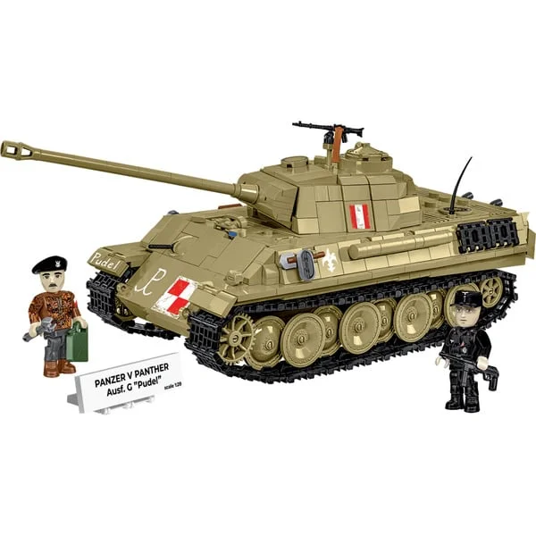 COBI Panzer V Panther Ausf. G "Pudel", Konstruktionsspielzeug (Maßstab 1:28)