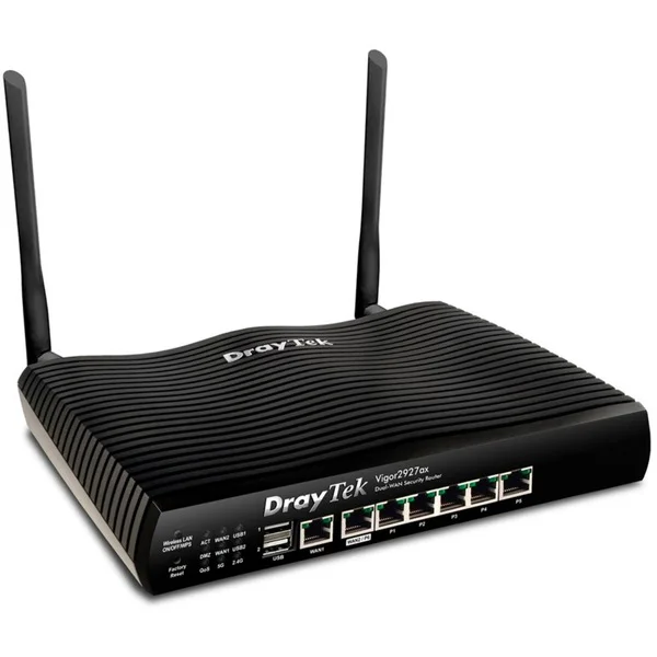DrayTek Vigor 2927ax Dual-WAN Security Firewall VPN, Router