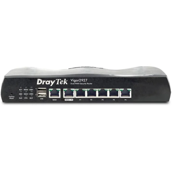 DrayTek Vigor 2927 Dual-WAN Security Firewall VPN, Router