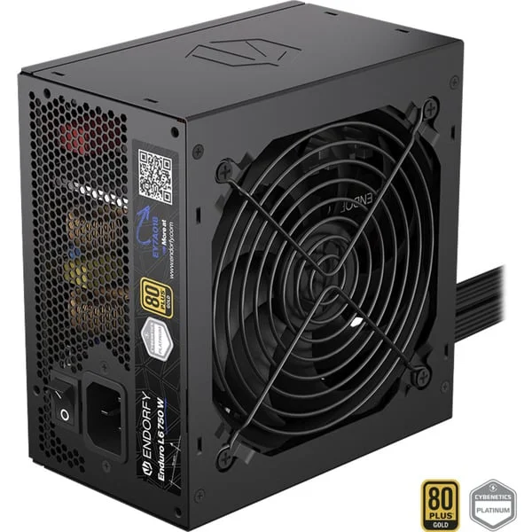 ENDORFY Enduro L6 750W, PC-Netzteil (schwarz, 1x 12-Pin High Power GPU, 3x PCIe, 750 Watt)