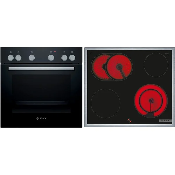 Bosch HND611LS62, Herdset (schwarz/edelstahl)