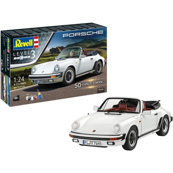 Revell Geschenkset 50 Years of Porsche 911 G-Model, Modellfahrzeug (Maßstab: 1:24)