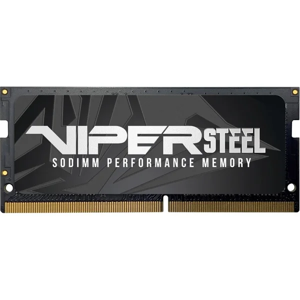 Patriot SO-DIMM 32 GB DDR4-2666 , Arbeitsspeicher (grau, PVS432G266C8S, Viper Steel, INTEL XMP)