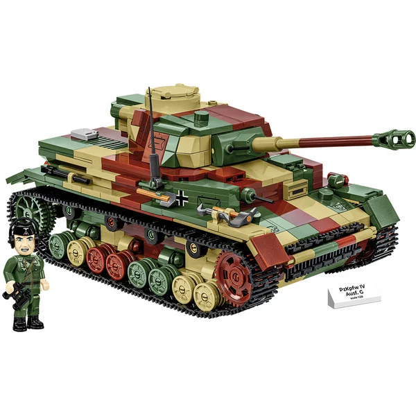 COBI PzKpfw IV Ausf. G, Konstruktionsspielzeug (Maßstab 1:28)