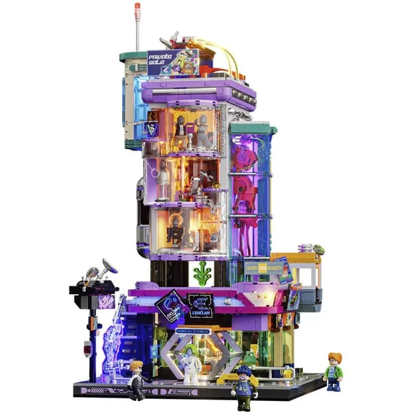 Lumibricks Cyberpunk Neoncity Cyber Couture Galleria, Konstruktionsspielzeug