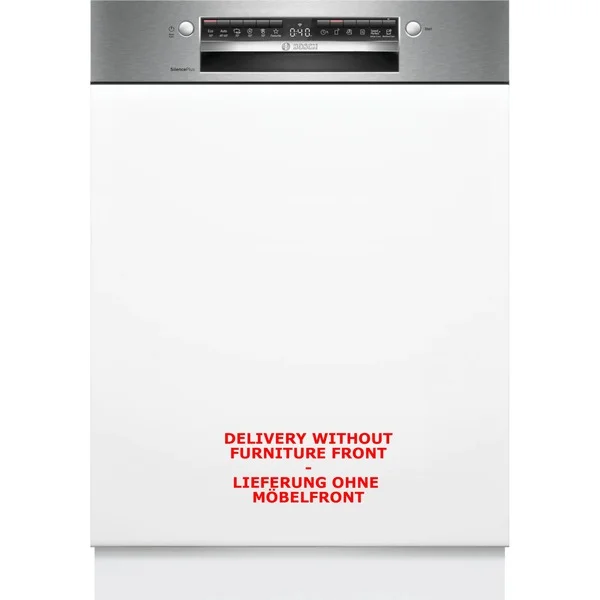 Bosch SMI4ETS08E Serie 4, Spülmaschine (edelstahl (gebürstet), 60 cm, Home Connect)