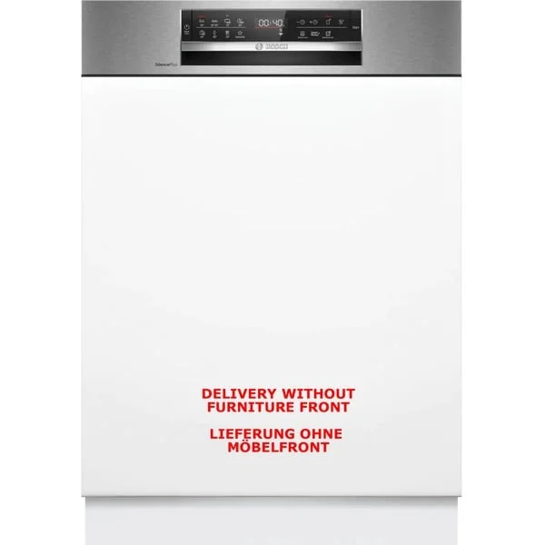 Bosch SMI6ECS12E Serie 6, Spülmaschine (edelstahl (gebürstet), 60 cm, Home Connect)