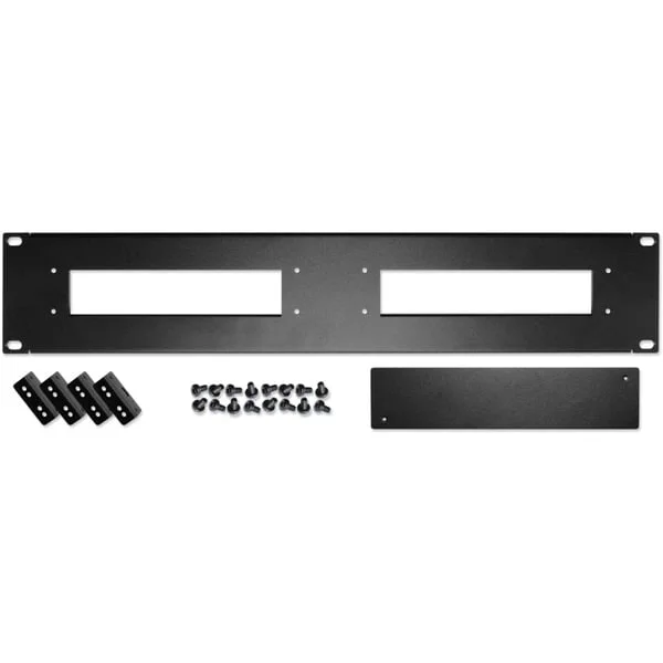 Shuttle 2HE-Rackblende für zwei Shuttle XPC slim PCs (schwarz)