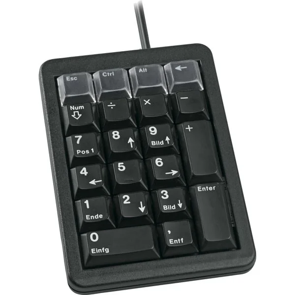 CHERRY Slim Line G84-4700, Ziffernblock (schwarz, Programmierbares Keypad)