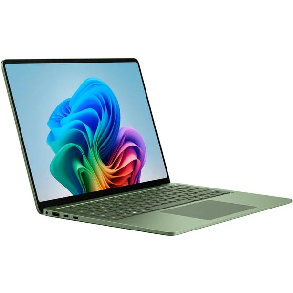 Microsoft Surface Laptop 8 Copilot+PC, Notebook (grün, Snapdragon X2 Plus, Qualcomm Adreno GPU, 16 GB LPDDR5X, 512 GB (512 GB SSD), Windows 11 Home)