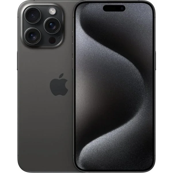 Apple iPhone 15 Pro Max 256GB Generalüberholt, Handy (Titan Schwarz, iOS)