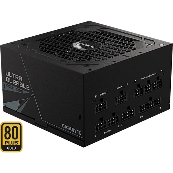 GIGABYTE GP-UD1000GM PG5 1000W rev.2.0, PC-Netzteil (schwarz, 5x PCIe, Kabel-Management, 1000 Watt)