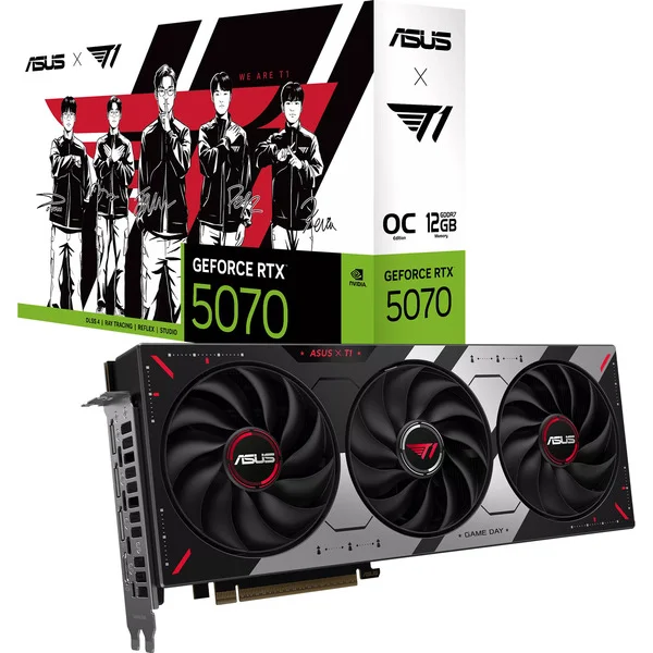 ASUS GeForce RTX 5070 PRIME OC T1 Edition, Grafikkarte (DLSS 5, 3x DisplayPort, 1x HDMI 2.1)