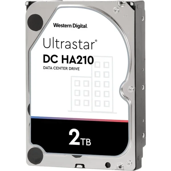 WD Ultrastar DC HA210 2 TB, Festplatte (SATA 6 Gb/s, 3,5")