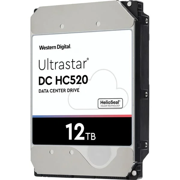 WD Ultrastar DC HC520 12 TB, Festplatte (SATA 6 Gb/s, 3,5")