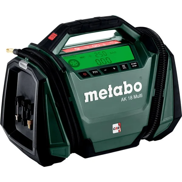 Metabo AK 18 Multi Akku-Kompressor (dunkelgrün/schwarz, 18 Volt)