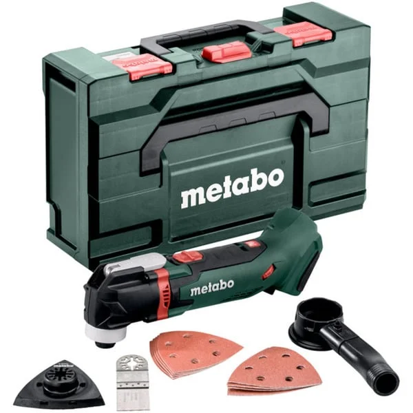 Metabo MT 18 LTX (613021840) Akku-Multitool, 18Volt, Multifunktions-Werkzeug (grün/schwarz, ohne Akku und Ladegerät, in metaBox)