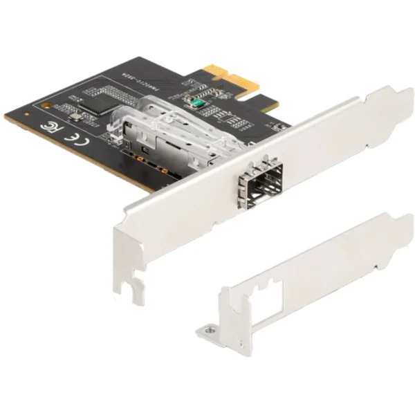DeLOCK PCI Express x1 Karte zu 1 x SFP Slot Gigabit LAN i210, LAN-Adapter