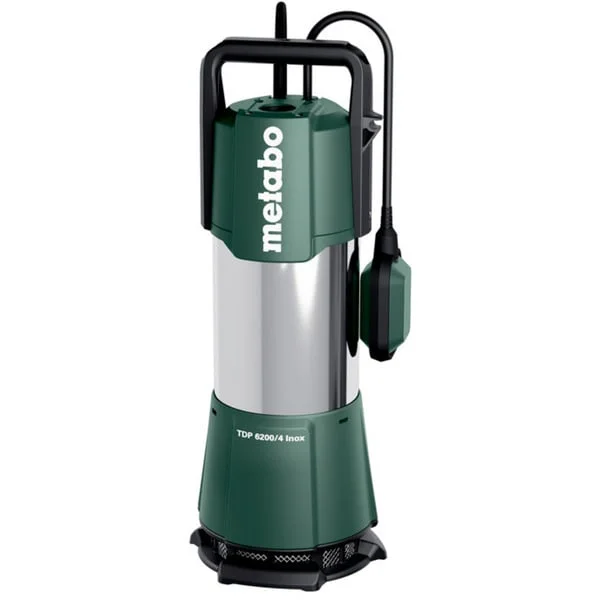 Metabo TDP 6200/4 Inox (601772000) Tauchdruckpumpe, Tauch- / Druckpumpe (grün/schwarz, 1100 Watt)