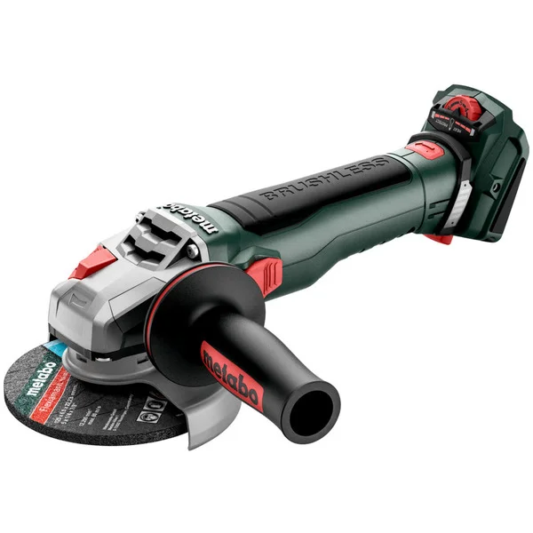 Metabo WVB 18 LT BL 11-125 Quick (613057840) Akku-Winkelschleifer, 18 Volt (grün/schwarz, ohne Akku und Ladegerät, in Metabox)