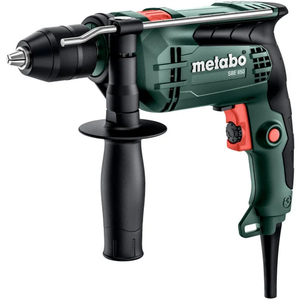 Metabo SBE 650 (600742000) Schlagbohrmaschine (grün/schwarz, 650 Watt)