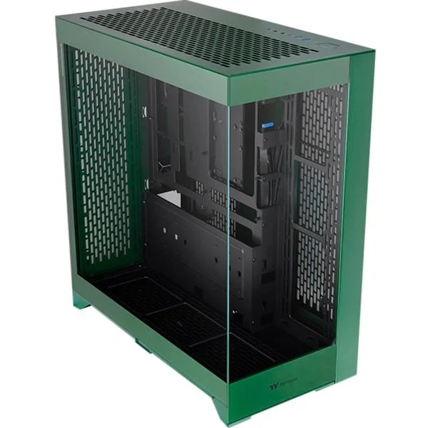 Thermaltake CTE E660 MX , Tower-Gehäuse (grün, Tempered Glass x 2)