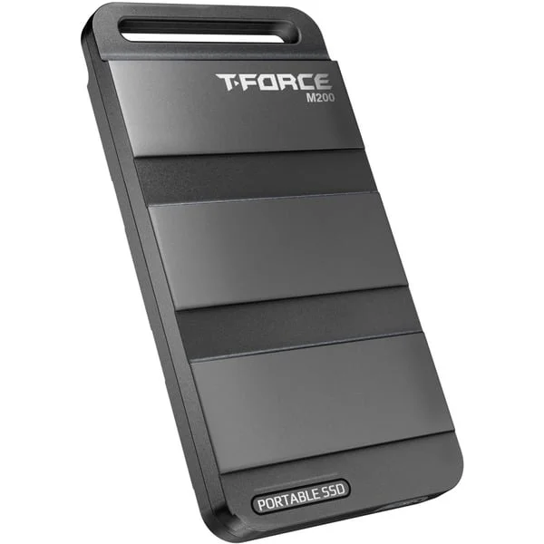 Team Group M200 Portable SSD 1 TB, Externe SSD (schwarz, USB-C 3.2 Gen 2x2 (20 Gbit/s))