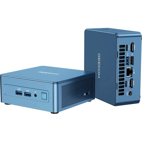 GEEKOM IT12, Mini-PC (blau, Windows 11 Pro)