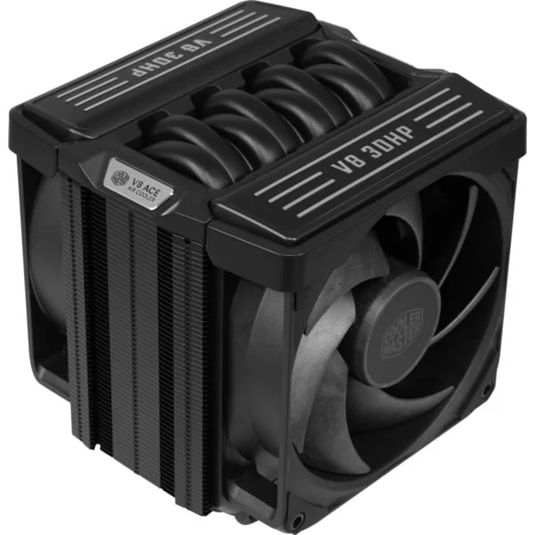Cooler Master V8 ACE 3DHP, CPU-Kühler (schwarz, AMD, 120 mm)