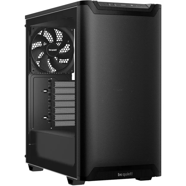 be quiet! PURE BASE 501 Airflow Window , Tower-Gehäuse (schwarz, Tempered Glass)