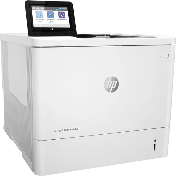 HP LaserJet Enterprise M611dn, Laserdrucker (grau/schwarz, USB, LAN, Duplex (Druck))