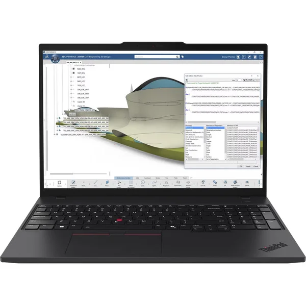 Lenovo ThinkPad P16s G4 AMD (21RX001TGE), Notebook (schwarz, AMD Ryzen AI 9 HX PRO 370, AMD Radeon 890M, 64 GB DDR5, 1 TB (1 TB SSD), Windows 11 Pro)
