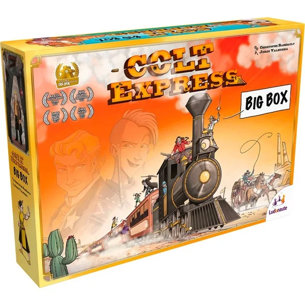 Asmodee Colt Express - Big Box, Brettspiel (Spiel des Jahres 2015)