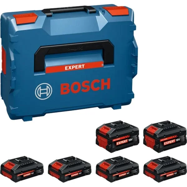 Bosch Professional Akkupack 4x EXBA18V-40 und 2x EXBA18V-80 (Retail)