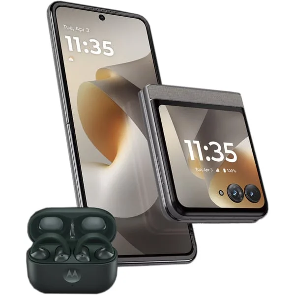 Motorola razr 70 256GB, Handy (Hematite, Android 16, 8 GB)