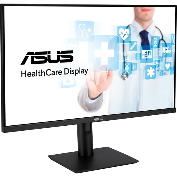 ASUS HealthCare HA2441A, LED-Monitor (61 cm (23.8 Zoll), schwarz, HDMI, DisplayPort, QHD)