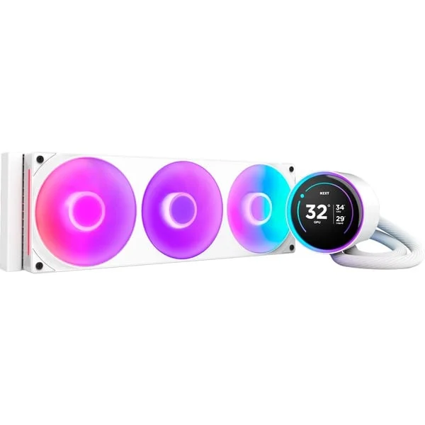 NZXT Kraken Elite 360 RGB 360 mm, Wasserkühlung (weiß)
