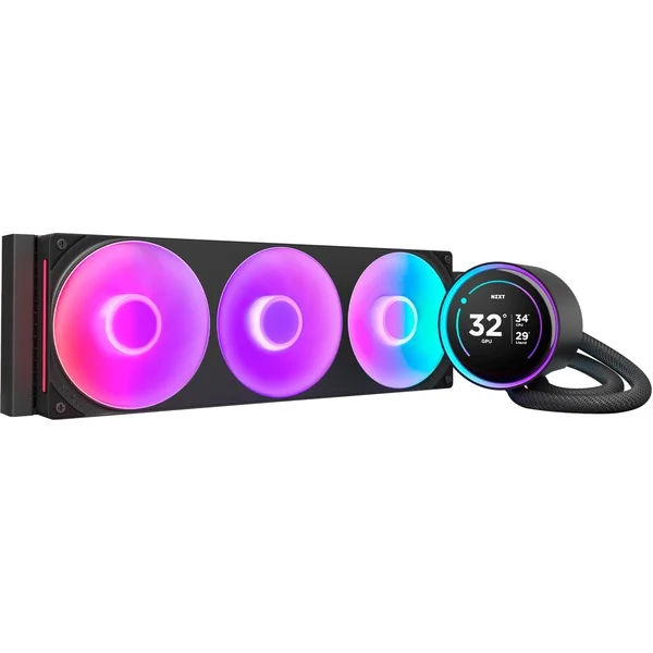NZXT Kraken Elite 360 RGB 360 mm, Wasserkühlung (schwarz)