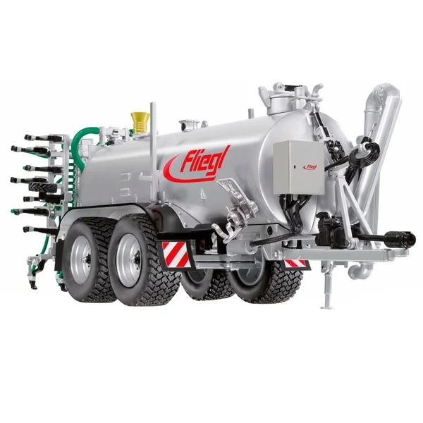 Wiking Fliegl VFW 18.000 Profiline / Güllegrubber GUG 6m, Modellfahrzeug