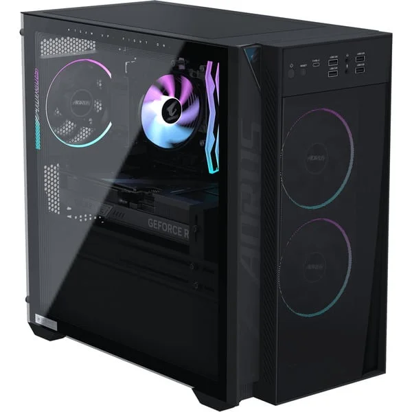 GIGABYTE AORUS PRIME 3 AP3A7N6-5111, Gaming-PC (schwarz/transparent, Windows 11 Home)
