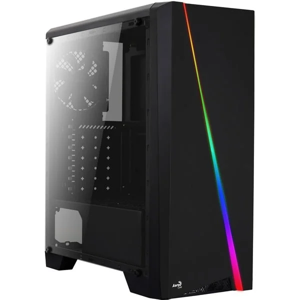 Aerocool Cylon, Tower-Gehäuse (schwarz, Window-Kit)