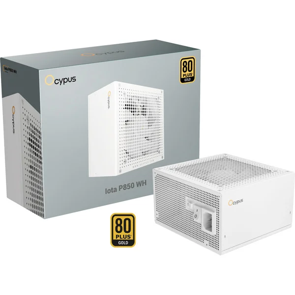 Ocypus Iota P850 White, PC-Netzteil (weiß, 1x 12-Pin High Power GPU, 3x PCIe, Kabelmanagement, 850 Watt)