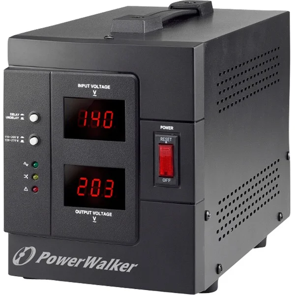BlueWalker PowerWalker AVR 2000/SIV, Spannungsregler (schwarz, Spannungsregler)